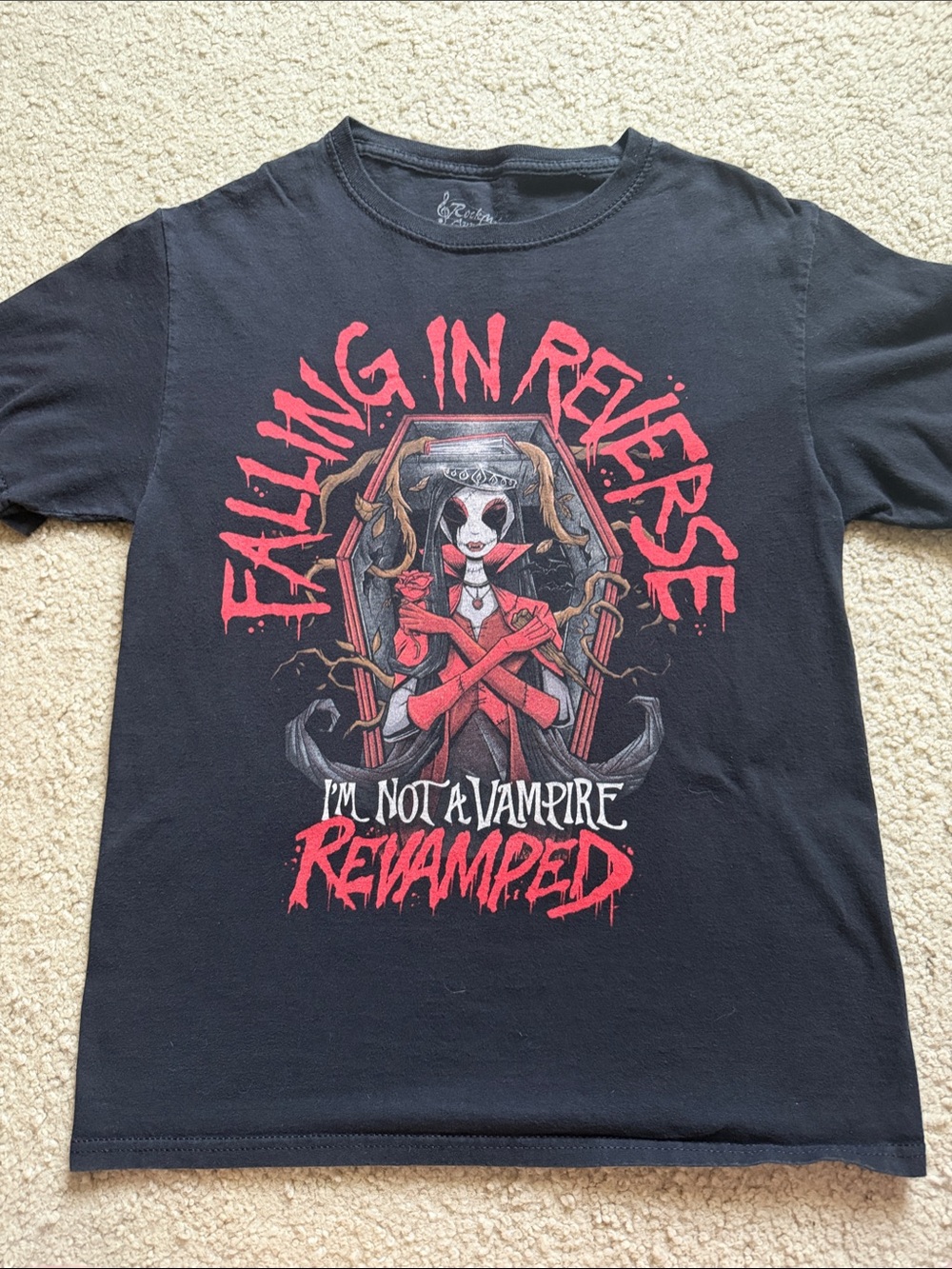 'Revamped' Black Graphic Tee - Men's Shirt